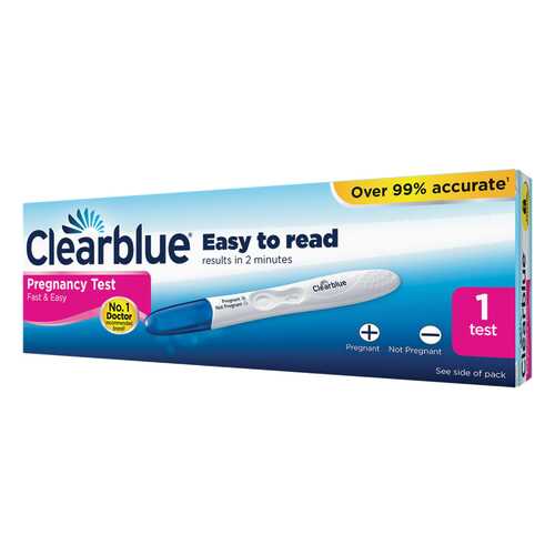 Тест на беременность Clearblue easy цифровой 2 шт. в Живика