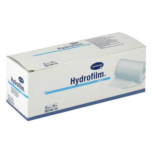 Фиксирующий пластырь из прозрачной пленки в рулоне, 15 см x 10 м Hydrofilm Roll в Живика