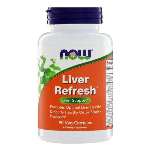 Для печени NOW Liver Refresh 90 капсул в Живика