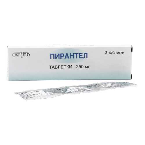 Пирантел таблетки 250 мг 3 шт. Polpharma в Живика