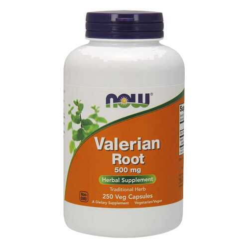 Для нервной системы NOW Valerian Root 500 мг 250 капсул в Живика