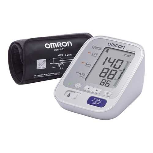 Тонометр Omron M3 Comfort HEM-7134-E автоматический на плечо в Живика