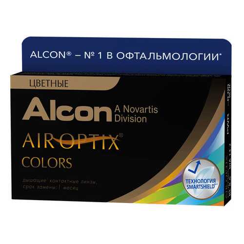 Контактные линзы Air Optix Colors 2 линзы R 8,6 -0,75 Карие в Живика