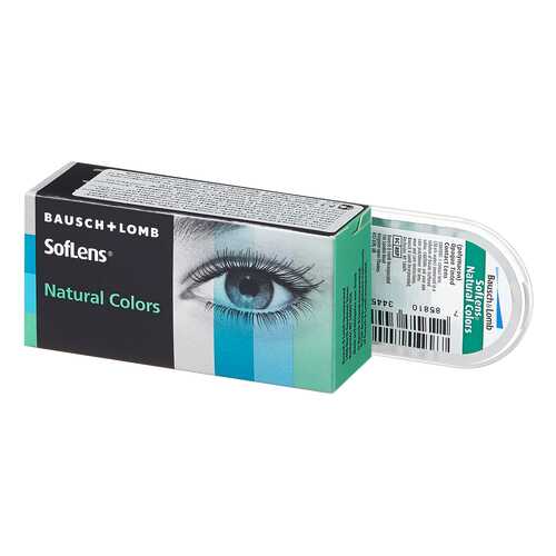 Контактные линзы SofLens Natural Colors 2 линзы -1,00 topaz в Живика