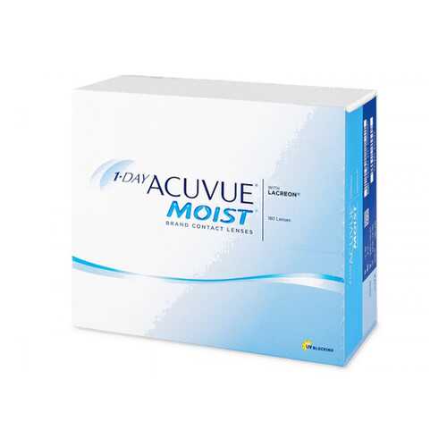 Контактные линзы 1-Day Acuvue Moist 180 линз R 8,5 -10,00 в Живика