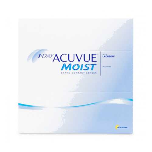 Контактные линзы 1-Day Acuvue Moist 90 линз R 8,5 -0,75 в Живика