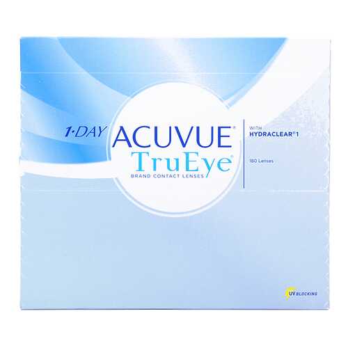 Контактные линзы 1-Day Acuvue TruEye 180 линз R 8,5 -11,00 в Живика