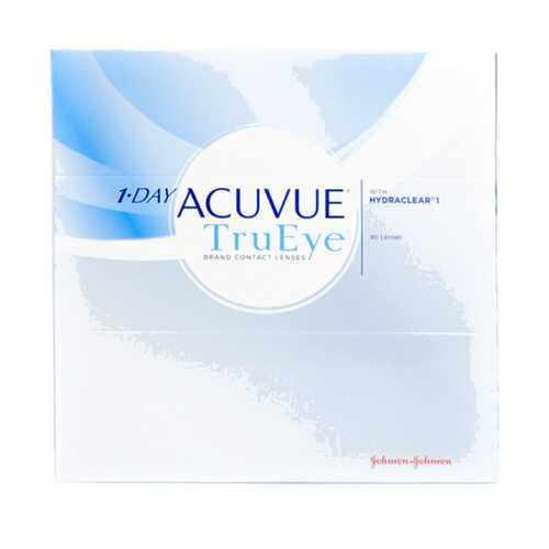 Контактные линзы 1-Day Acuvue TruEye 90 линз R 8,5 -0,75 в Живика