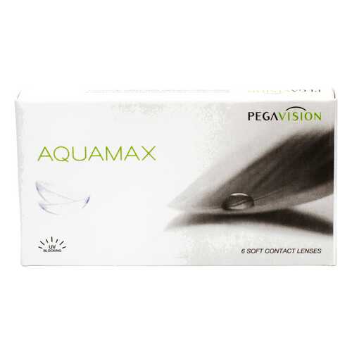 Контактные линзы AQUAMAX 6 линз R 8,6 -10,00 в Живика