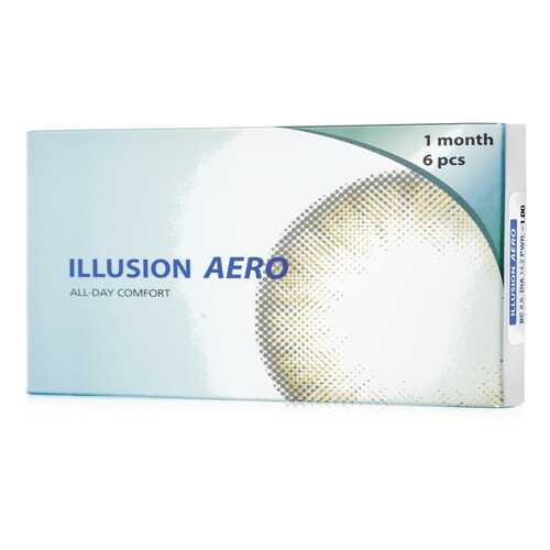 Контактные линзы ILLUSION Aero 6 линз R 8.6 -0.5D в Живика