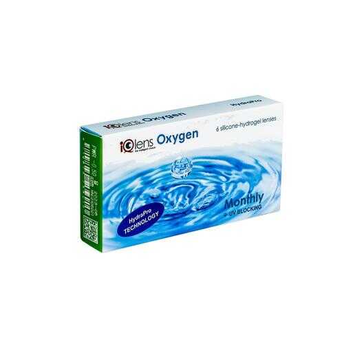 Контактные линзы IQlens Oxygen 30 линз R 8.7 -01,00 в Живика