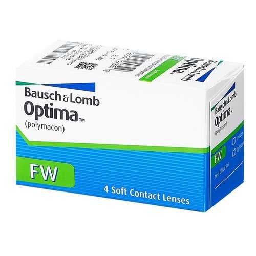 Контактные линзы Optima FW 4 линзы R 8,4 -0,50 в Живика