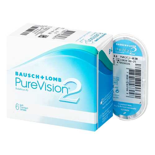 Контактные линзы PureVision 2 6 линз -11,00 в Живика