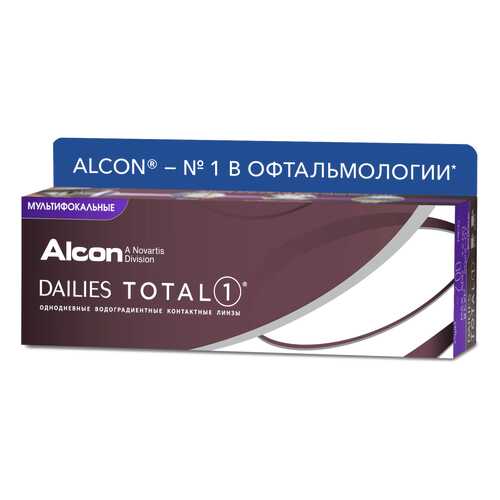 Контактные линзы Dailies Total1 Multifocal 30 линз High +2 R 8,5 -8,00 в Живика