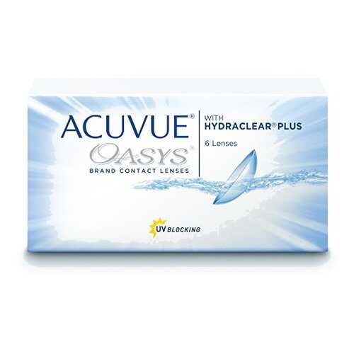 Контактные линзы Acuvue Oasys for Astigmatism with Hydraclear Plus 6 R 8,6 -5,50/-0,75/70 в Живика