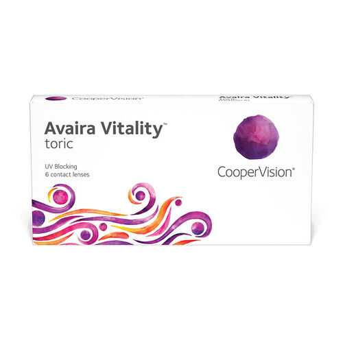 Линзы контактные CooperVision Avaira Vitality toric 6 шт. -3,25/1,75/180 в Живика