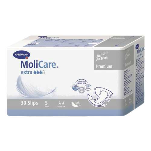 Подгузники для взрослых, S, 30 шт. MoliCare Premium Extra в Живика