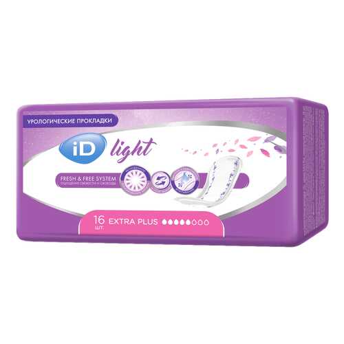 Урологические прокладки iD light extra plus 16 шт. в Живика