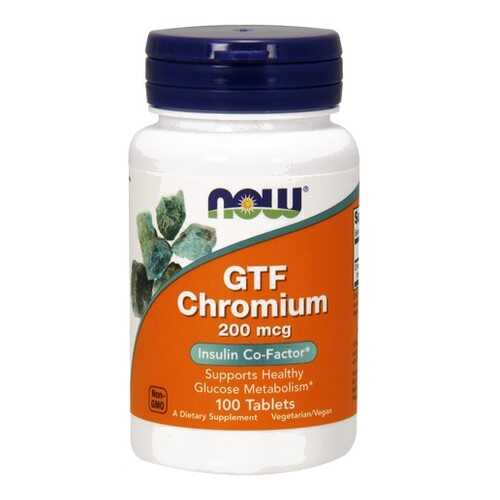 Now GTF Chromium 200 мкг таблетки 100 шт. в Живика