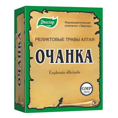 Очанка лекарственная, 50 гр, Эвалар в Живика