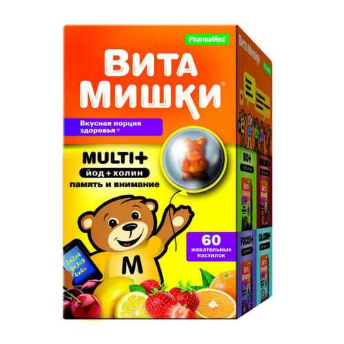 ВитаМишки Мульти+ пастилки жевательные №60 в Живика