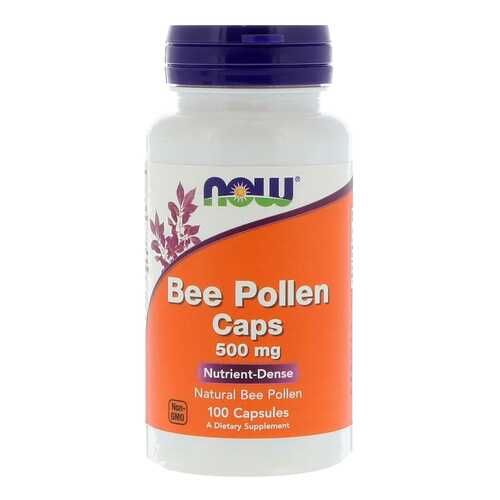 Добавка для здоровья NOW Bee Pollen 100 капс. натуральный в Живика