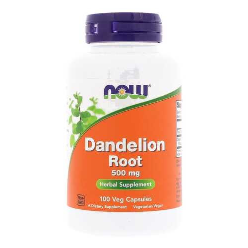 Добавка для здоровья NOW Dandelion Root 100 капс. натуральный в Живика