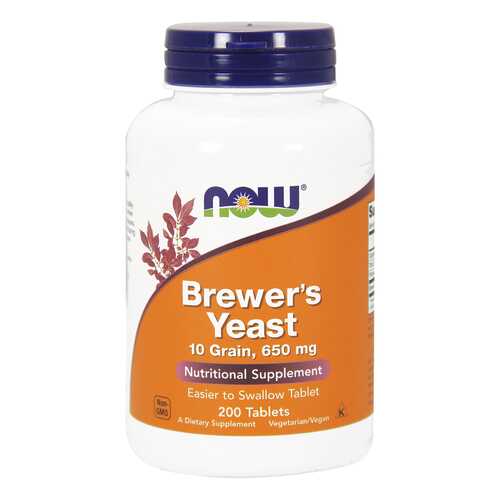 Витамин B NOW Brewer's yeast 200 табл. в Живика