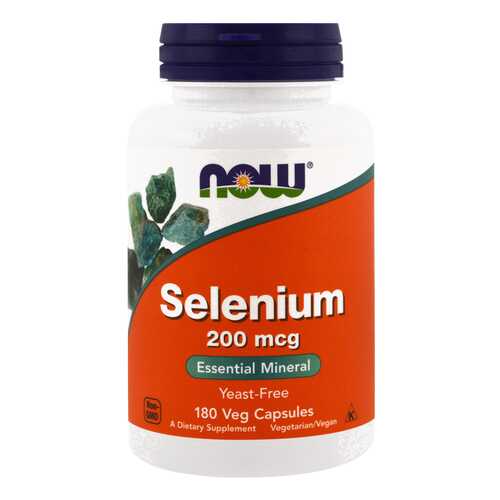 Витаминно-минеральный комплекс NOW Selenium 180 капс. в Живика